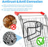 Pinsit 2Pack Shopping Cart Cup Holder, Rolling Cart Accessories, Portable Reusable Cup Holder with Bottom Bar