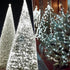 4 Pack 132ft 400LED 8 Solar String Lights Outdoor Waterproof Total Modes Twinkle Lights Solar Fairy Lights for Patio