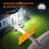 3500LM Yard-2Pack, WdtPro Solar Lights Outdoor Motion Sensor, Bright Solar Flood Lights Outdoor, Adjustable & Upgrade