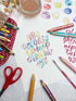 STABILO Multi-Talented Pencil Woody 3 in 1 ARTY - Pack of 18 Assorted Colors with Sharpener and Paint Brush