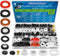 ZDBB 258 Pcs 2-in-1 Spigot Washer & Hose Gasket Kit for Assorted