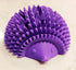 Test Tube Rack for 13mm Tubes, Holds 12 Tubes, Fun Hedgehog Design (Grape)