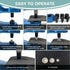 FLK Tech Heavy Duty Hand Press Grommet Machine - Craft/Industrial Use with 1500 Grommets and 3 Dies