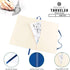 Pentalic 6" x 8" Royal Blue Pocket Sketchbook Traveler Journal, 160 Pages