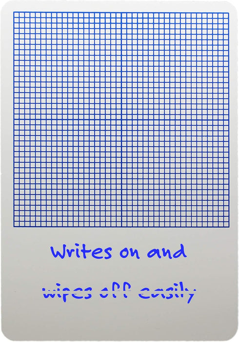 Flipside 1/4" Graph Dry Erase Board - 11" x 16"