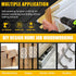 COMOWARE 17pcs VIX Bits Self Centering Drill Bit Set, 1/4" Hex Shank for Woodworking Window Door Hinge