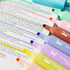 Mr. Pen Pastel Highlighter, 8 pcs Tank Style, Chisel Tip, No Bleed Bible Highlighter for School Supplies