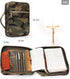 Montana West Bible Covers - Leather Bookmark Carrying Case for Women Men, Protective Church Bag with Zippered Pocket