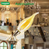 COOGGALAN E12 Bulb Dimmable, 25 Bulbs CA11 2W, Bulb, 2700K, 90, 12 Pack Amber Candelabra LED Light Watts Equivalent