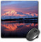 Lake, Mt McKinley, Denali National Park, Alaska, USA - US02 HRO0776 - Mouse Pad, 8 by 8 inches (mp_142010_1) by 3dRose
