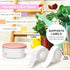M300 Portable Thermal Sticker Printer for Bluetooth Wireless Smart Phone Label Maker, Rechargeable Inkless, Pink Round