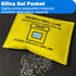 100g Rechargeable Desiccant Silica Gel Beads Pack, Moisture Absorbing for Storage Bins and Totes (3pack)