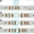 Litcessory 6-Pin to Cut-End Connector for Philips Hue Lightstrip Plus, 10 Pack, White