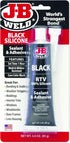 J-B Weld 31319 RTV Silicone Sealant and Adhesive - Black - 3 oz.