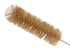 EISCO 12PK Bristle Cleaning Brushes - 11.25" with Fan-Shaped Ends, Twisted Stainless Steel Wire Handle for Tubes and