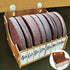 8-Tier Sandpaper Organizer for 5 Inch Sanding Discs, Woodworking Tool Box Storage Rack (Excluding Sandpaper), 1 Pack
