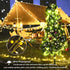 800LED 330FT 8 Christmas Lights Outdoor, Warm White String Lights, Mode Plug in Waterproof Decor Twinkle Lights