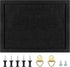 TORASO Cork Board Bulletin Board, 19.7 X 29.5 inch with Pins, Eye Bolts, Gaskets, Screws for Office and Home