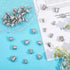 40pcs Dowel and Tenon Center Transfer Plugs - Doweling Centering Pins Set for Woodworking Drill Hole Tool