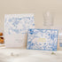 50 Pack Set Crisky Beyond Grateful Thank You Cards with Envelopes Bulk, Blue Floral Thank You Notes with Envelopes