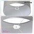 4pcs E27 OIIKI Lamp Shade Adapter Ring, White Lamp Shade Reducer Rings, Plastic Lampshade Adapter Converter Replacement