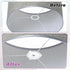 6pcs OIIKI Lamp Shade Adapter Ring, White Lamp Shade Reducer Rings, Plastic Lampshade Adapter Converter Replacement