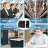 KITANIS Holder,2 Pack Magnetic Pen Magnetic Dry Erase Marker Holder with Generous Compartments,Strong Magnet Storage