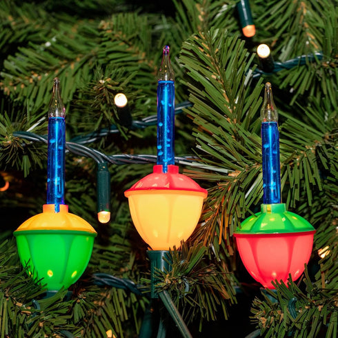 Novelty Lights 3 Light Traditional Christmas Bubble Light Replacement Pack, Blue, 3 Pack