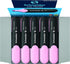 Schneider Job Pastel Highlighter, Chisel Tip, Box of 10 Highlighters (Light Pink Ink)