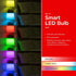 Bulb, A19, 60W 2700K 6500K, Dimmable, 2.4GHz 51444 UltraPro Wi-Fi LED Smart Light Equivalent, RGB, Color Changing