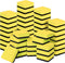 Dry Erase Erasers, 48 Pack Magnetic Whiteboard Cleansers, Small Dry Erase Eraser, Magnetic Erasers (Yellow)