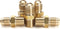 LTWFITTING Brass Flare 5/16" OD x 1/4" Male NPT Connector Tube Fitting (pack of 5) by LTWFITTING