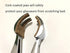 Lab Clamp, 4 Prong Finger Style Cork-Coated Head with Black Laboratory Stand Clip