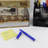 Fengtaiyuan B07P18 Blue Gel Ink Rollerball Pens - Fine Point 0.7mm, Comfortable Non-Slip Grip, 18-Piece Box