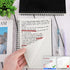 Spiral Notebook Ruled, 4 Pack A5 5.5x8.3” Lined Plastic Flexible Cover Journal with 80GSM Thick Paper, 120 Pages