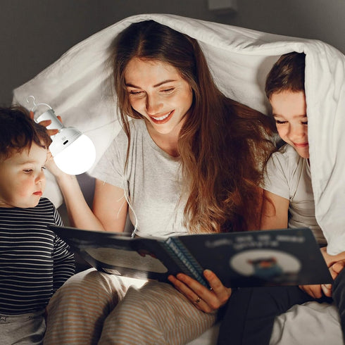 Bulbs, Bulb E26 Lightbulbs Dimmable (1 Lightbulb) Rechargeable Light Battery Operated Light with Remote LED Emergency