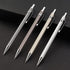 Four Candies 0.5mm Mechanical Pencil Set with Case, 4PCS Metal Pencils and Lead Refills