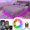 Motion Sensor LED Light Strip 19.68ft Under Bed Lights, RGB 3 Mode