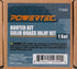 POWERTEC 72028 Router Bits Solid Brass Inlay Kit, Includes 2-pc 1/8 Spiral Router Bit, Universal Bushing
