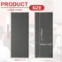 PATIKIL 4.25x11 Inch Leather Menu Covers for Restaurant, Menu Holder Single View Menus Folder Book for Restaurant Cafe