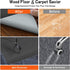 Office Chair Mat 30"x55" for Hard Floors, Heavy Duty Slip Resistant Under Desk Mat for Hardwood