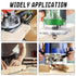 1/2 Inch 5/16" 1-3/16 Shank Flush Trim Router Bit, Diameter Top Double Bearing Router Bit, Carbide Tipped Straight