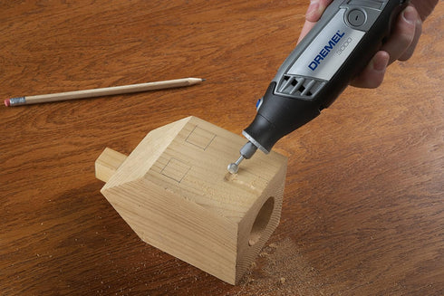Rotary Tool Accessory Carving Bit, Perfect for Wood, Plastic, and Soft Metals - Dremel 114