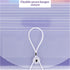 SKYDUE Portable Accordion File Organizer, 13 Pockets, Plastic Bill Receipt Organizer, Letter Size, Purple