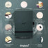 Dingbats* Wildlife A6 Small Reporter Notebook - PU Leather Hardcover, Pocket, Elastic Closure, Pen Holder, Bookmark