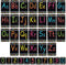 Bulletin Board Letters Set, ABC Alphabet Poster for Classroom Decorating, Toddler English, Kindergarten, Nursery Decor