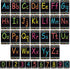 Bulletin Board Letters Set, ABC Alphabet Poster for Classroom Decorating, Toddler English, Kindergarten, Nursery Decor