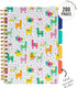Pukka Pad Carpe Diem 5-Subject Double Spiral Bound Notebook 3-Pack - 200 Pages of 80GSM Paper with Repositionable