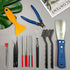 23Pcs 3D Printer Tool Kit, Accessories Removal Tools Includes Nozzle Cleaning Kit, Putty Knife Scraper, Brushes