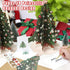 Afniimyapt 10 Set 3D 3D Christmas Tree Pop Up Cards Merry Christmas Paper Popup Greeting Card with Note Card Envelope